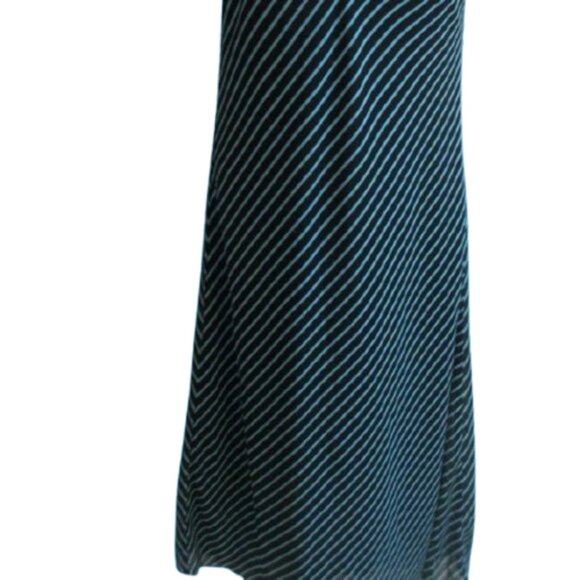 ---  Blue Striped Dress Size Small - Picture 2 of 2